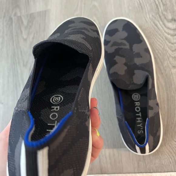 ROTHY'S The Original Slip On Sneaker CAMO 9.5 - Picture 8 of 13
